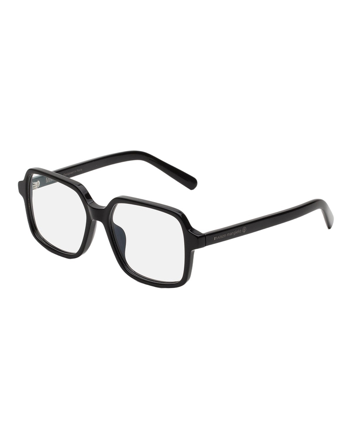 MM6 Maison Margiela Lunettes 13 Optiques Noires Black / Clear