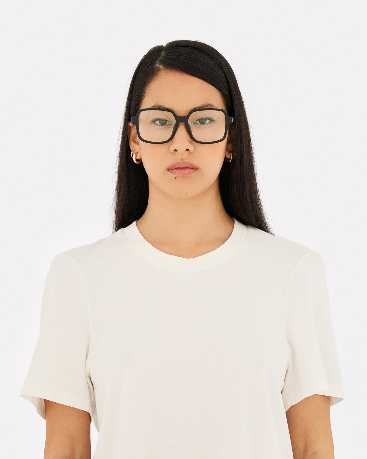 MM6 Maison Margiela Lunettes 13 Optiques Noires Black / Clear
