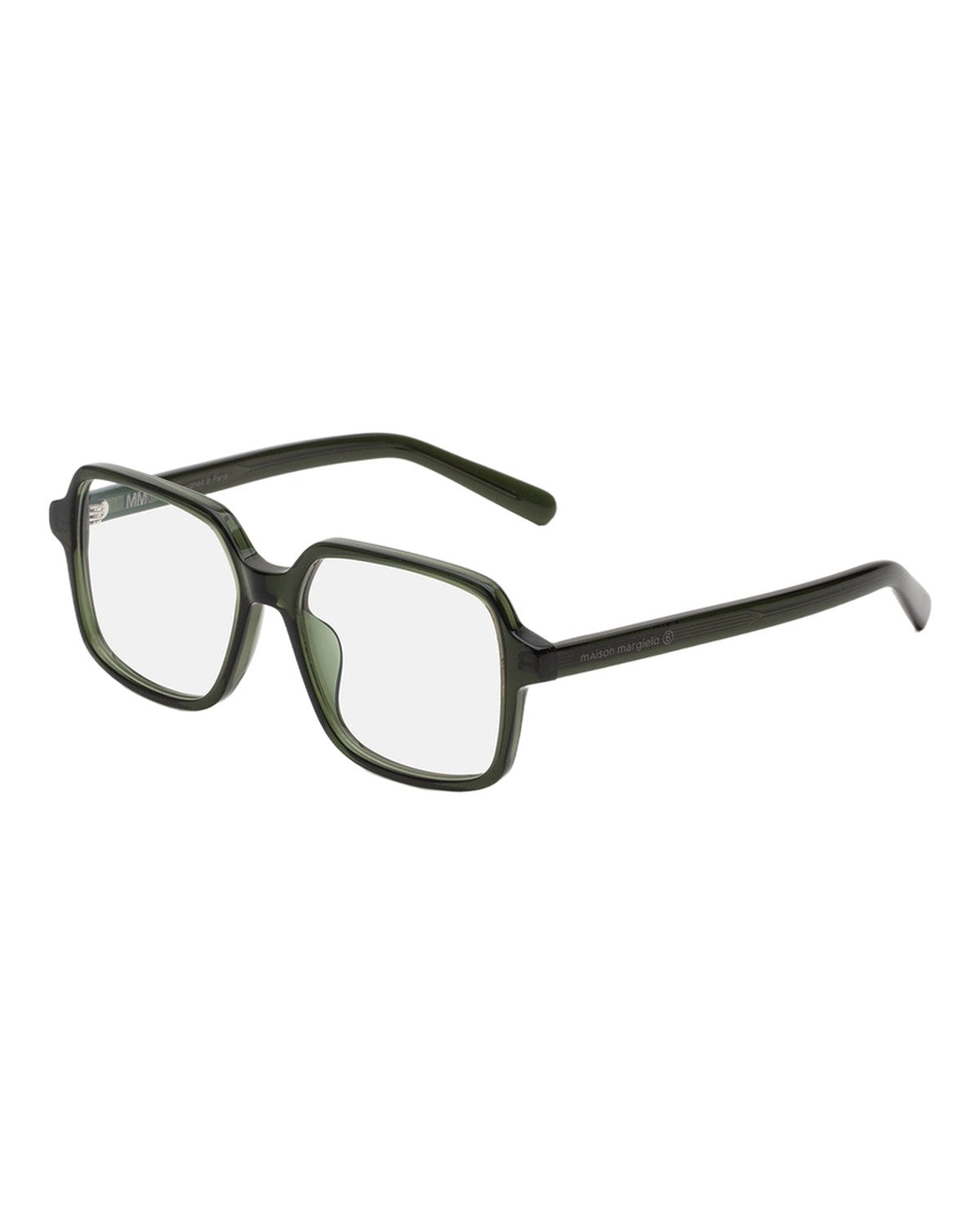 MM6 Maison Margiela Lunettes 13 Optiques Vertes Green / Green