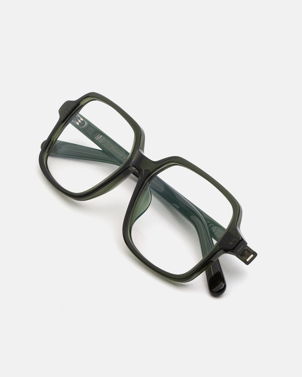 MM6 Maison Margiela Lunettes 13 Optiques Vertes Green / Green