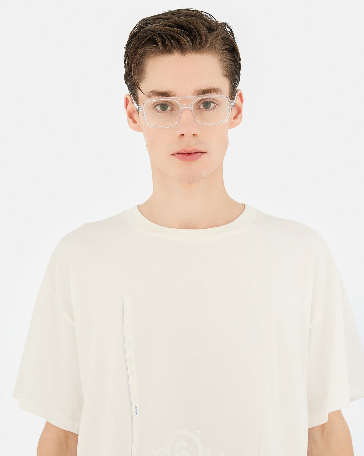 MM6 Maison Margiela Lunettes 14 Optiques Cristal Cristal / Clear
