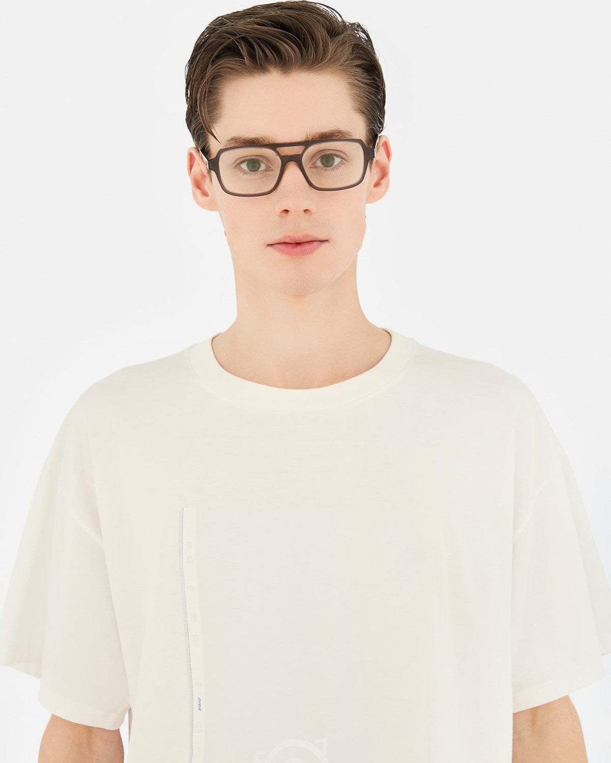 MM6 Maison Margiela Lunettes 14 Optiques Grises Grey / Clear