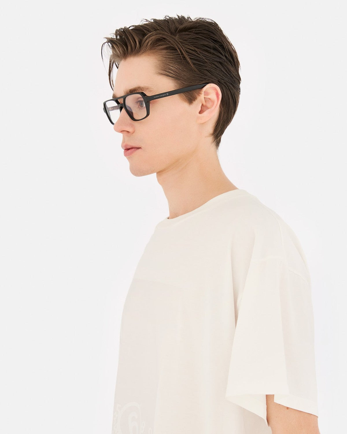 MM6 Maison Margiela Lunettes 14 Optiques Noires Black / Clear