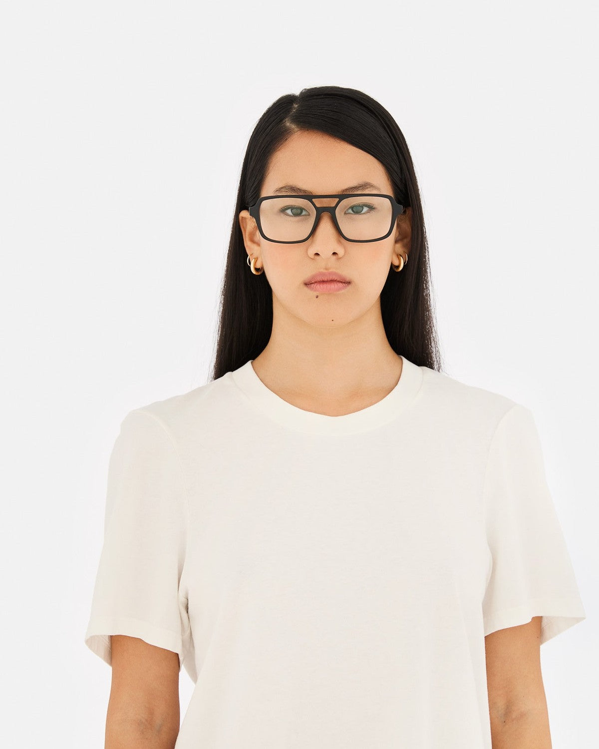 MM6 Maison Margiela Lunettes 14 Optiques Noires Black / Clear