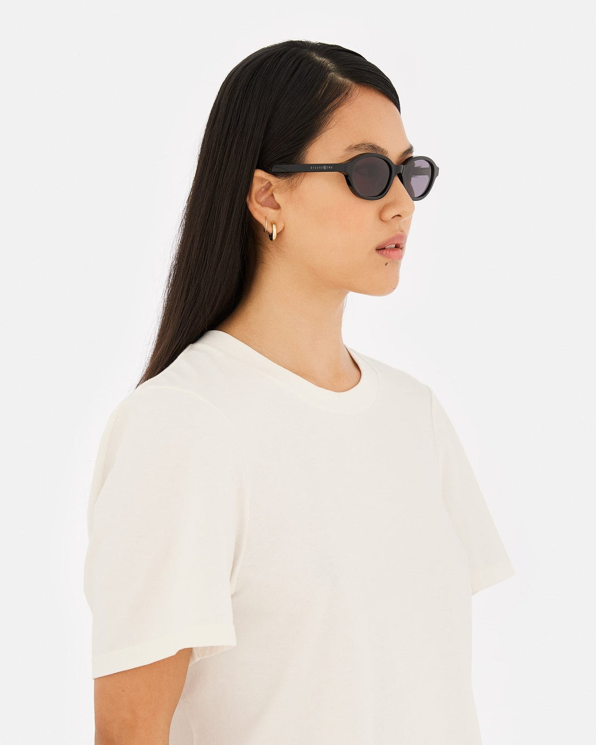 MM6 Maison Margiela Lunettes 2 Noires Black / Black