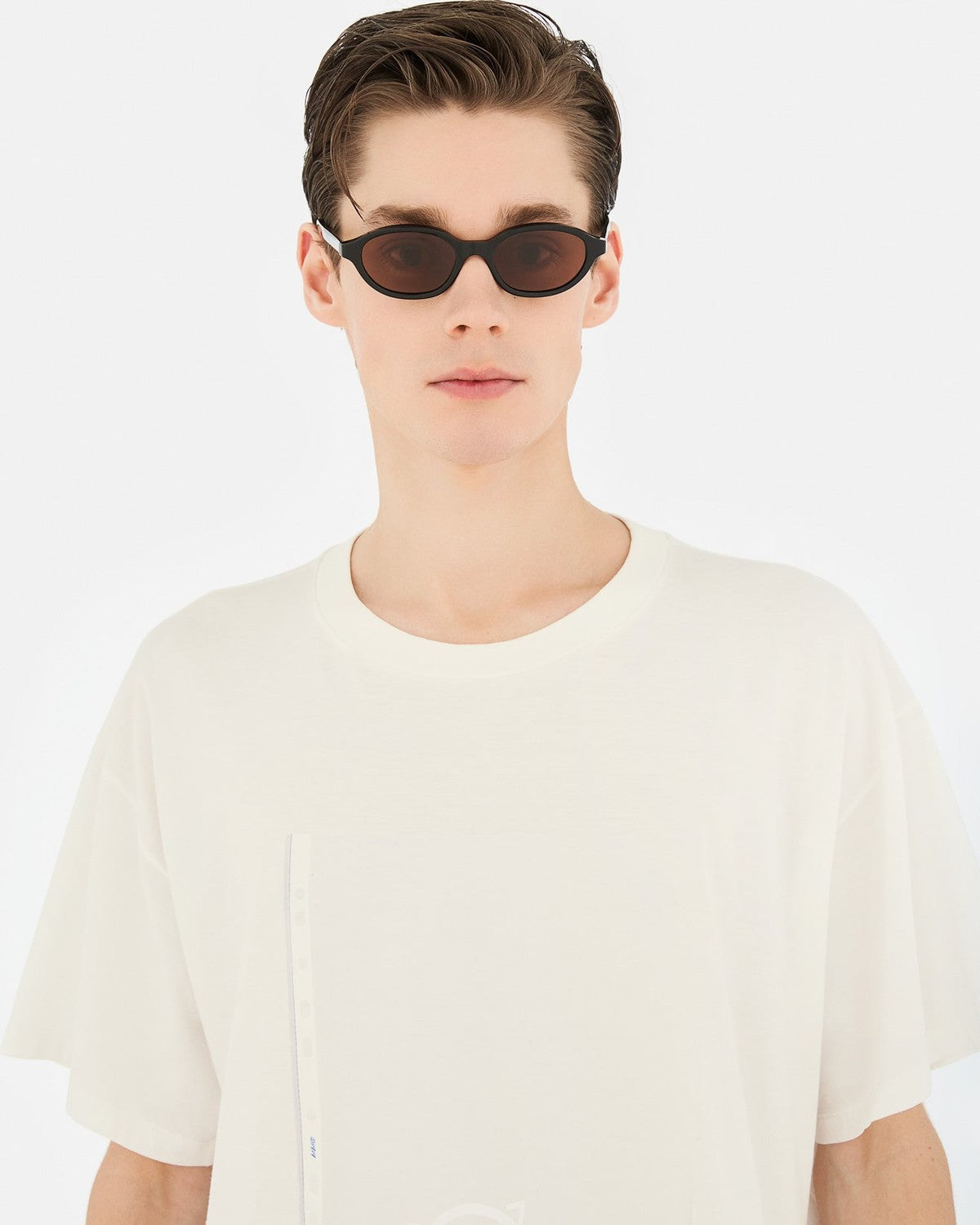 MM6 Maison Margiela Lunettes 2 Noires et Marron Black and Brown / Brown