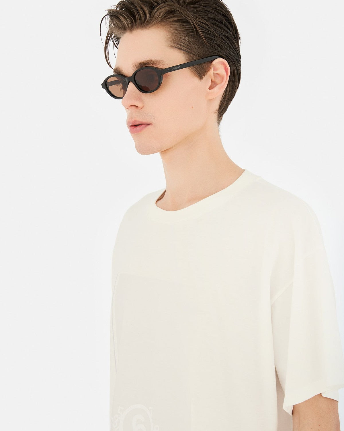 MM6 Maison Margiela Lunettes 2 Noires et Marron Black and Brown / Brown