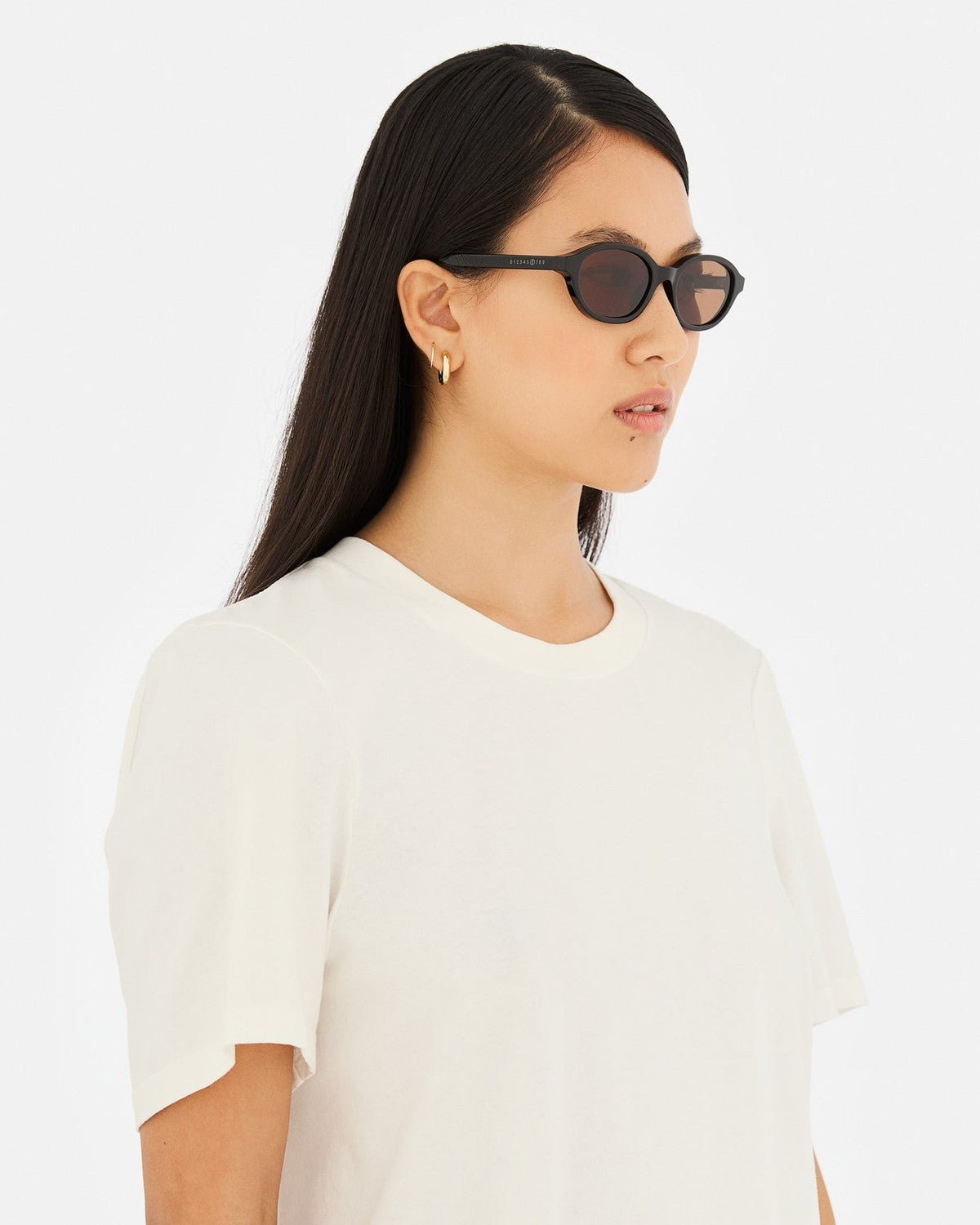 MM6 Maison Margiela Lunettes 2 Noires et Marron Black and Brown / Brown