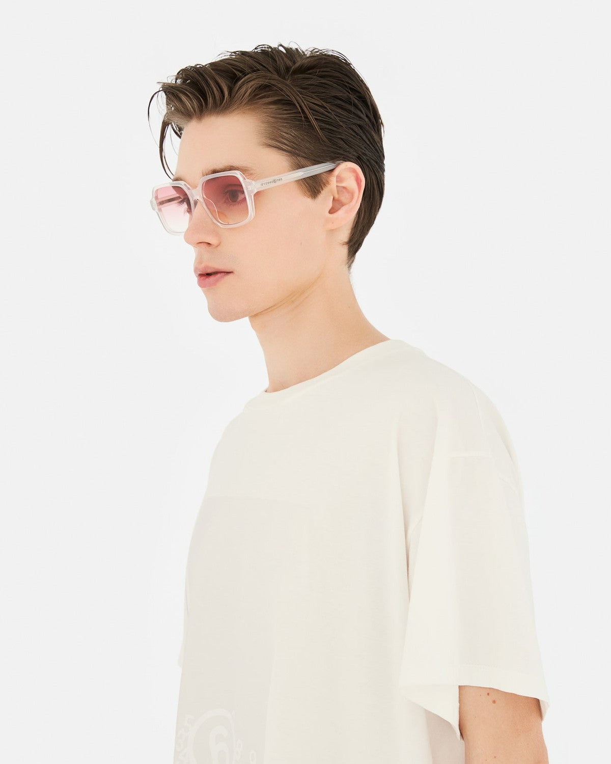 MM6 Maison Margiela Lunettes 4 Nacrées Nacrée
