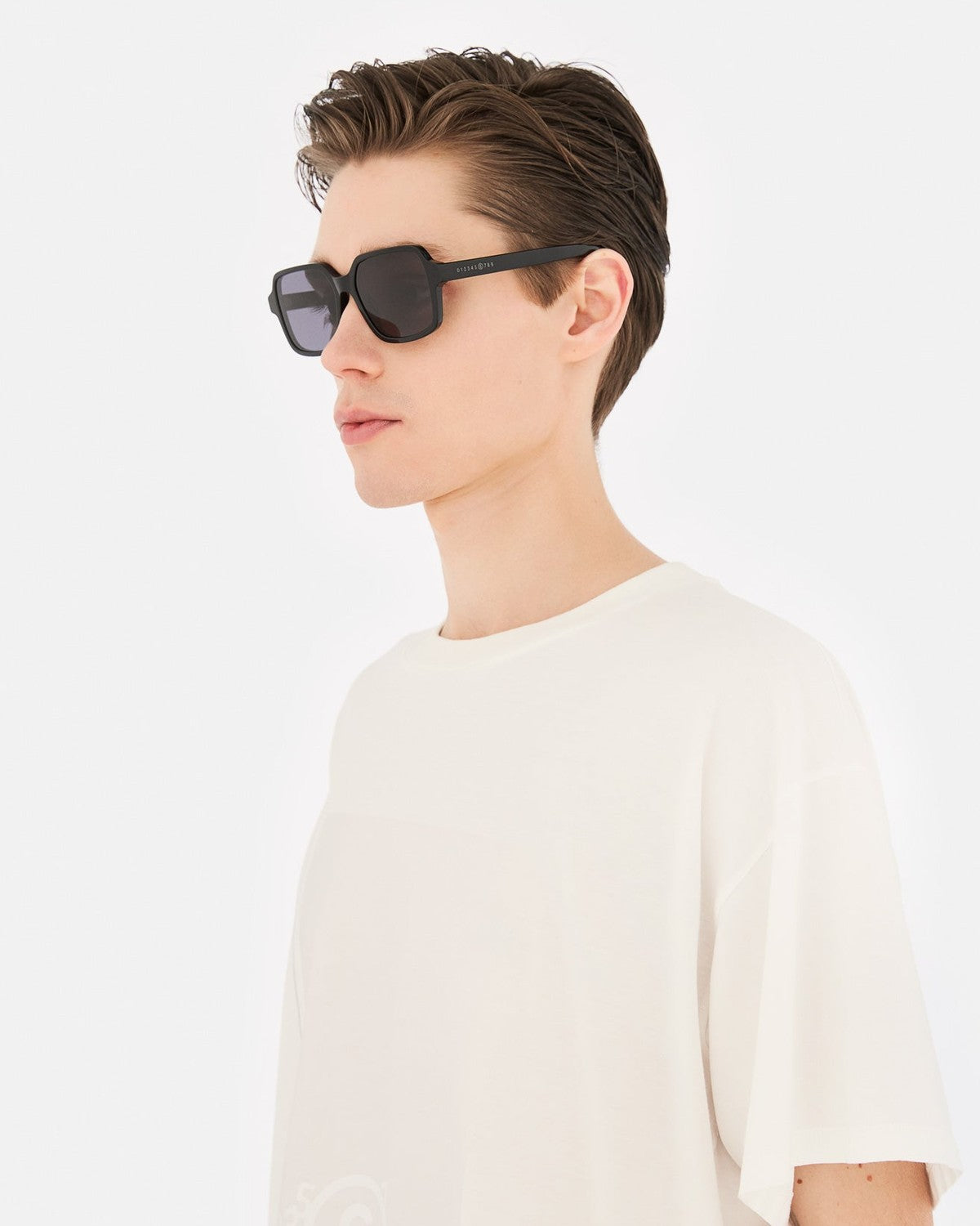 MM6 Maison Margiela Lunettes 4 Noires Black / Black