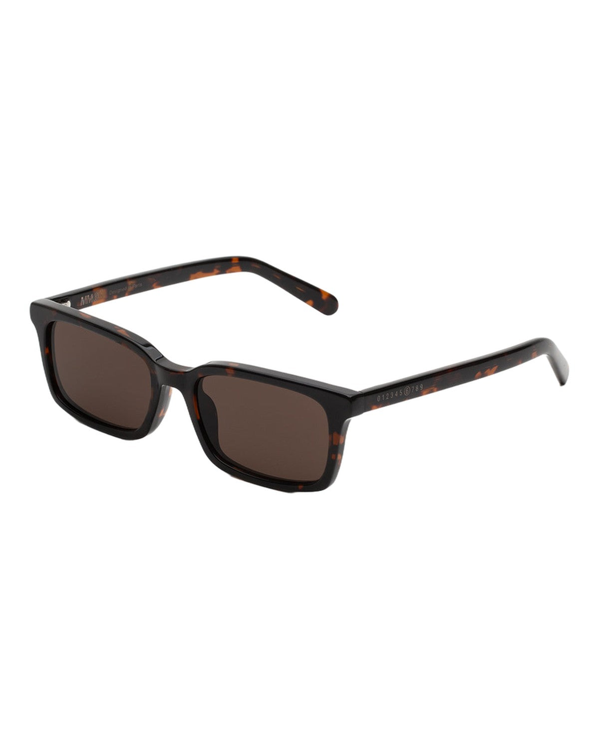 MM6 Maison Margiela Lunettes 5 Écailles Écailles (Tortoise) / Dark