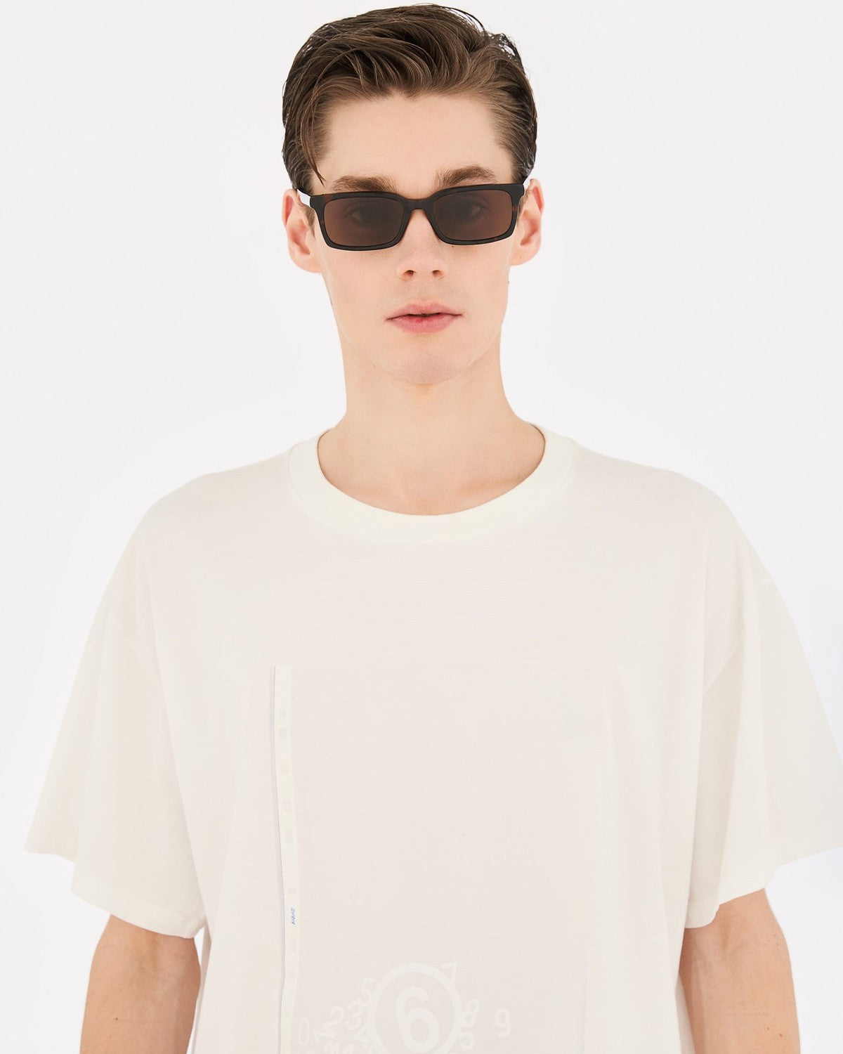 MM6 Maison Margiela Lunettes 5 Écailles Écailles (Tortoise) / Dark