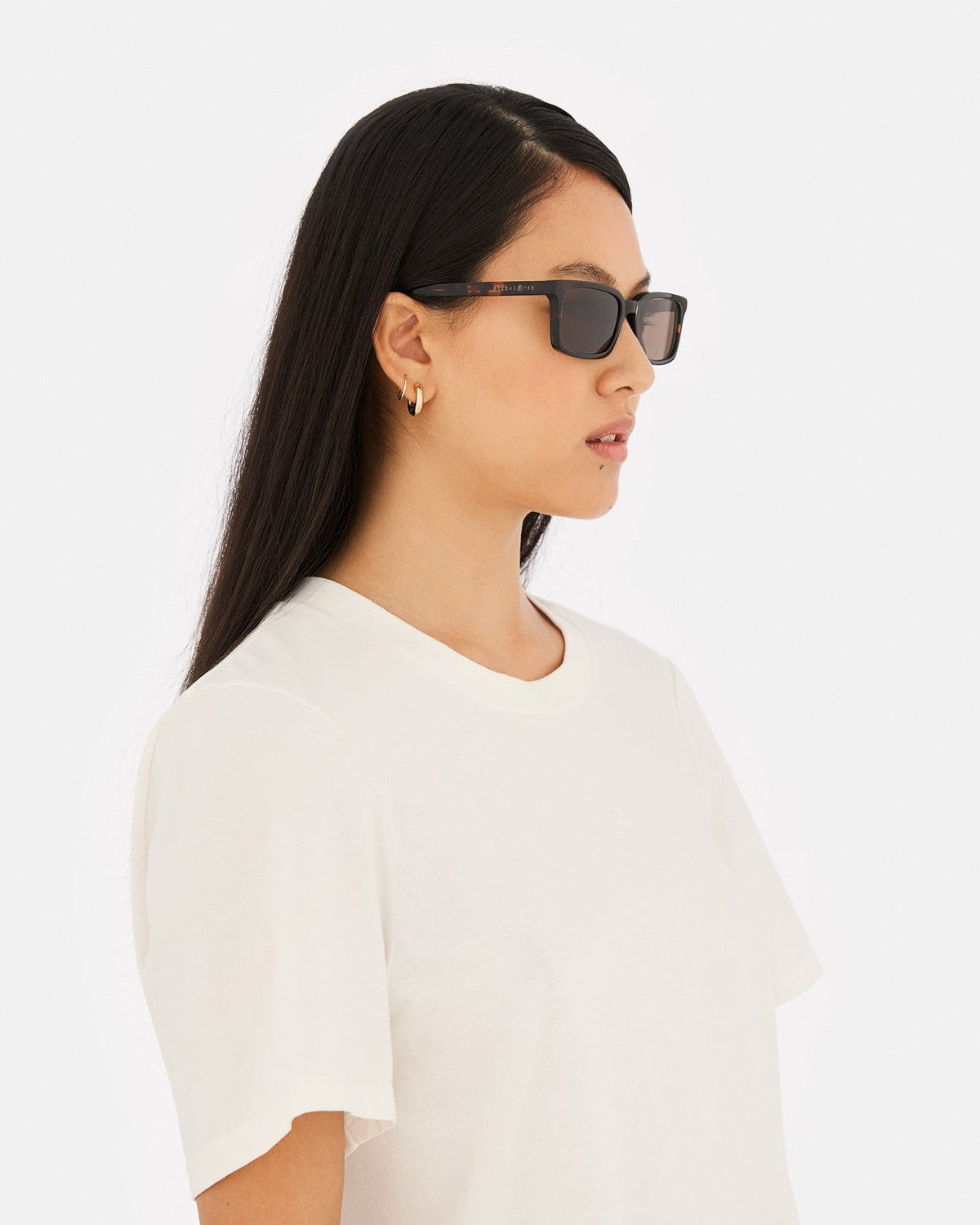 MM6 Maison Margiela Lunettes 5 Écailles Écailles (Tortoise) / Dark