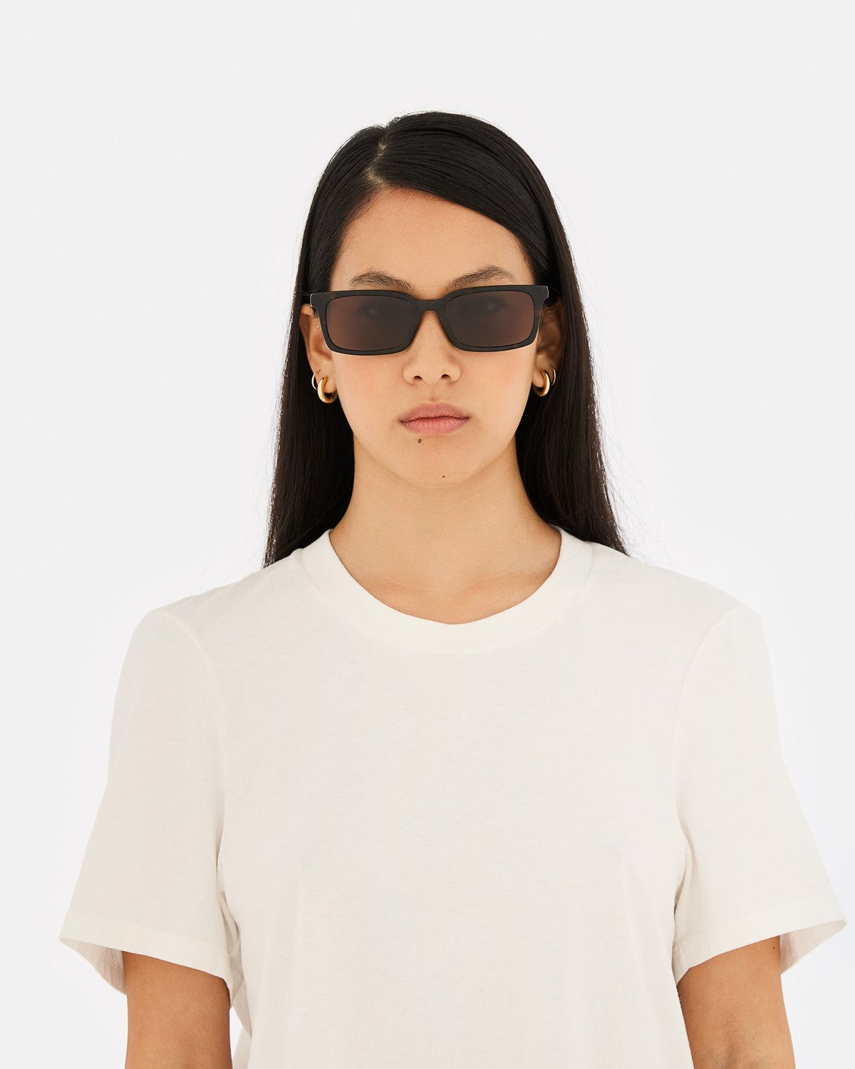 MM6 Maison Margiela Lunettes 5 Écailles Écailles (Tortoise) / Dark