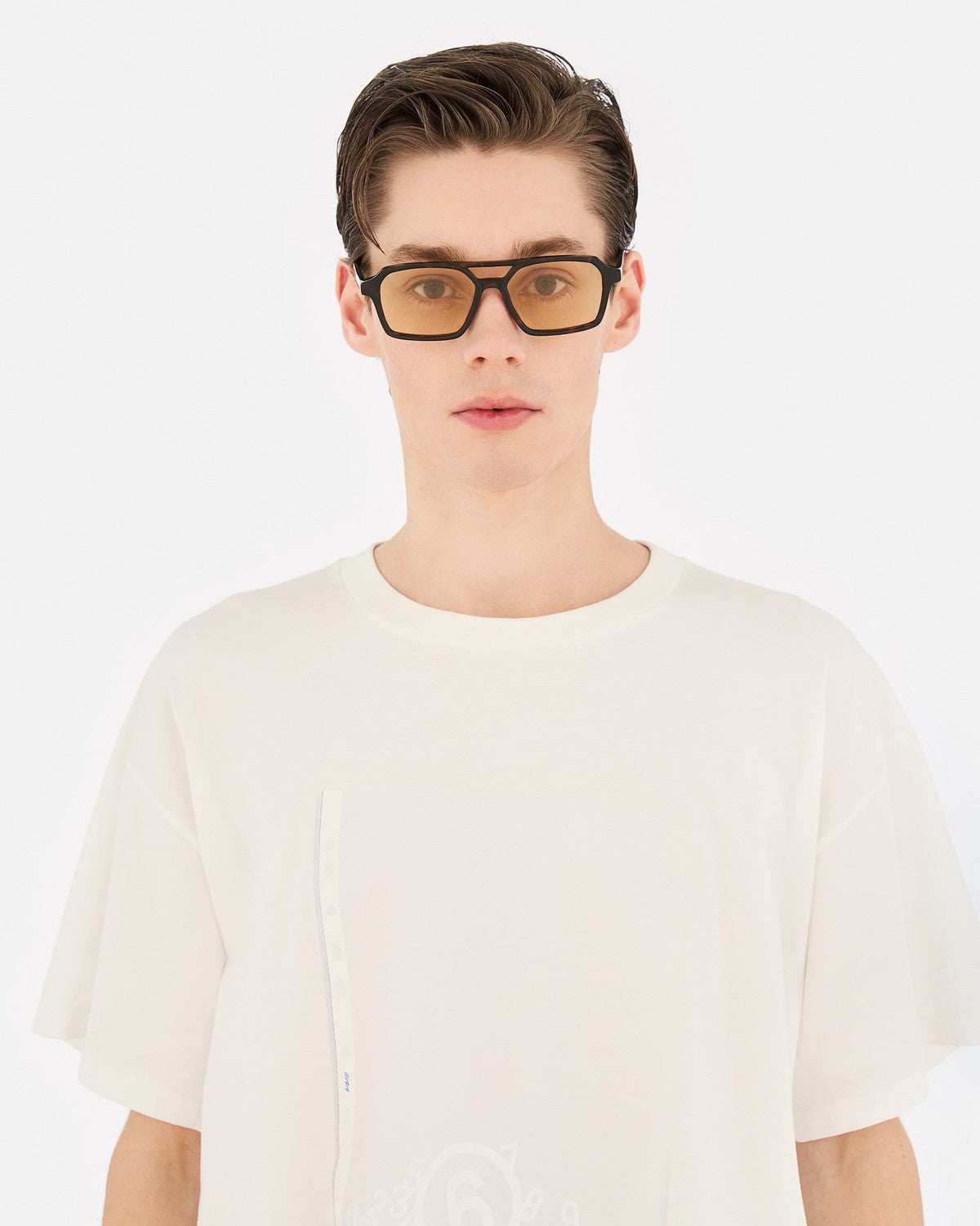 MM6 Maison Margiela Lunettes 7 Écailles Écailles / Clear