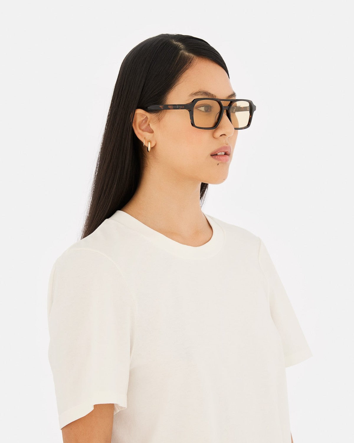 MM6 Maison Margiela Lunettes 7 Écailles Écailles / Clear