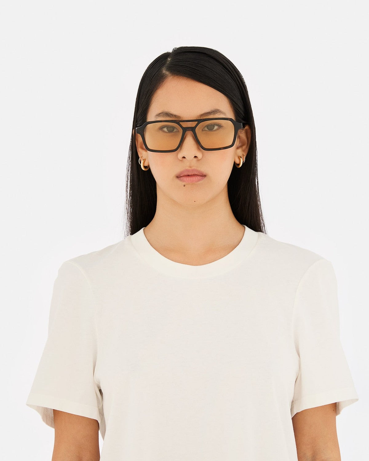 MM6 Maison Margiela Lunettes 7 Écailles Écailles / Clear