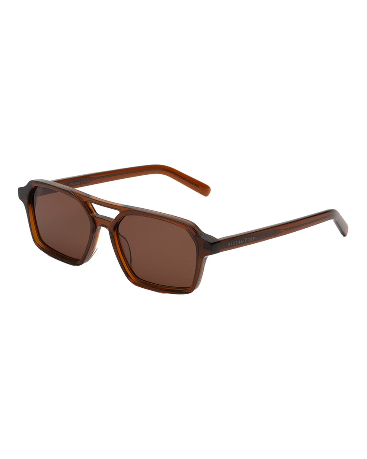 MM6 Maison Margiela Lunettes 7 Marron Marron (Brown) / Brown