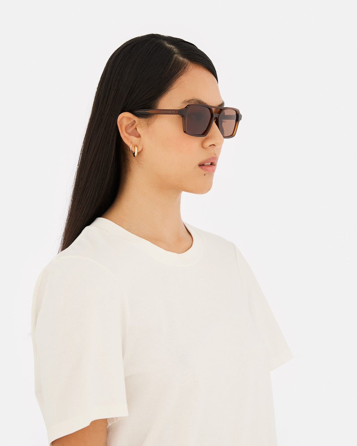 MM6 Maison Margiela Lunettes 7 Marron Marron (Brown) / Brown