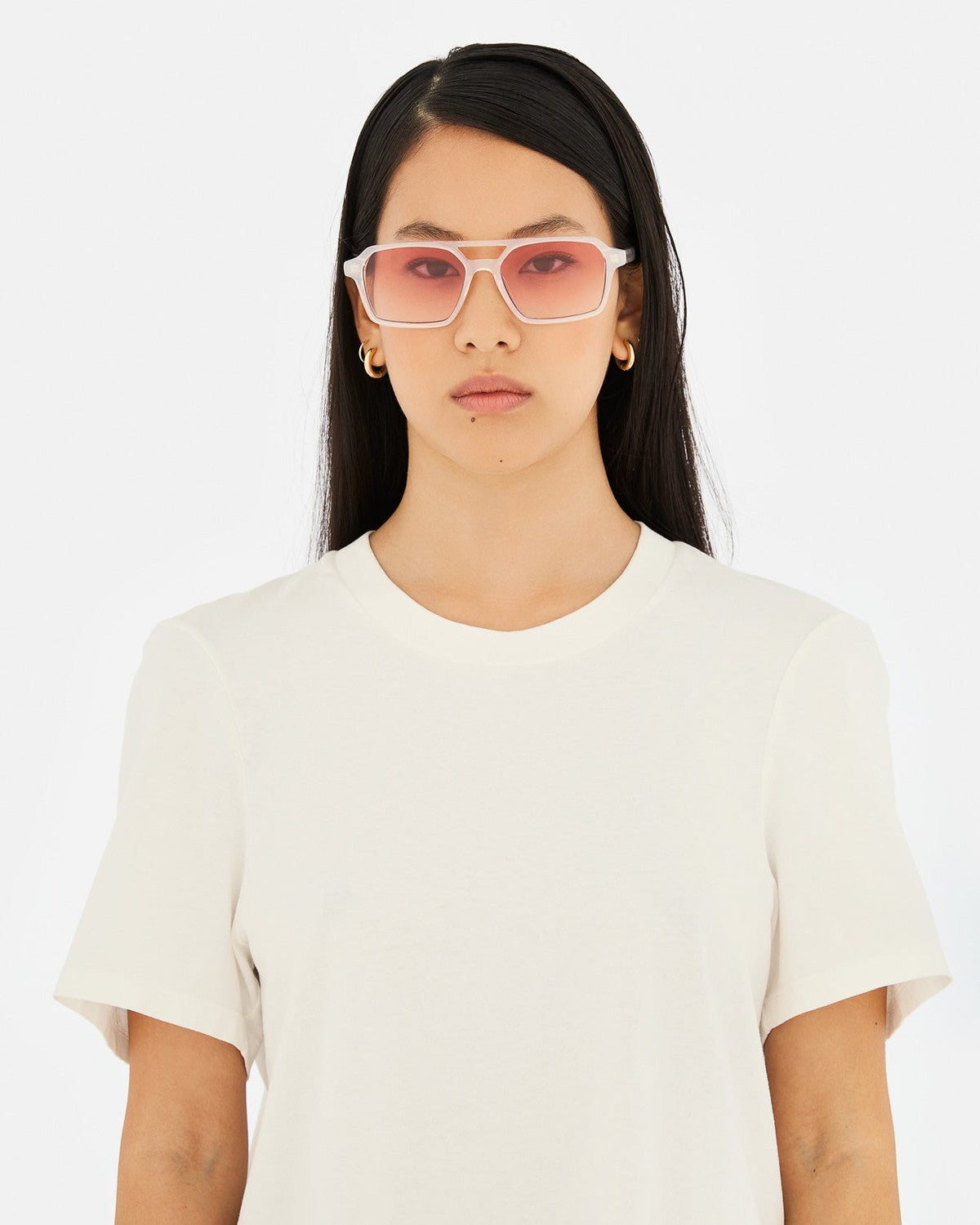 MM6 Maison Margiela Lunettes 7 Nacrées Nacrée / Nacrée
