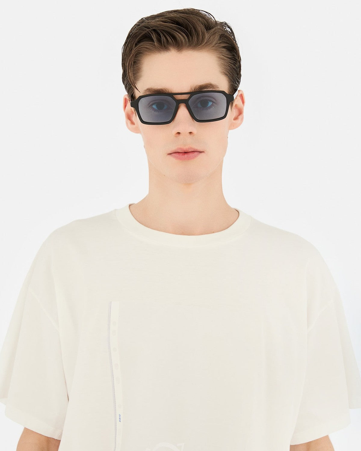 MM6 Maison Margiela Lunettes 7 Noir Azure Noir / Azure