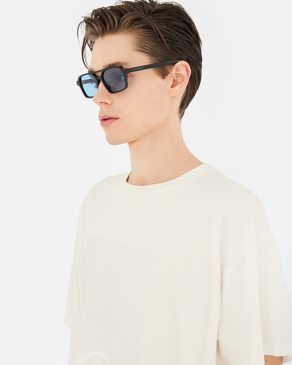 MM6 Maison Margiela Lunettes 7 Noir Azure Noir / Azure
