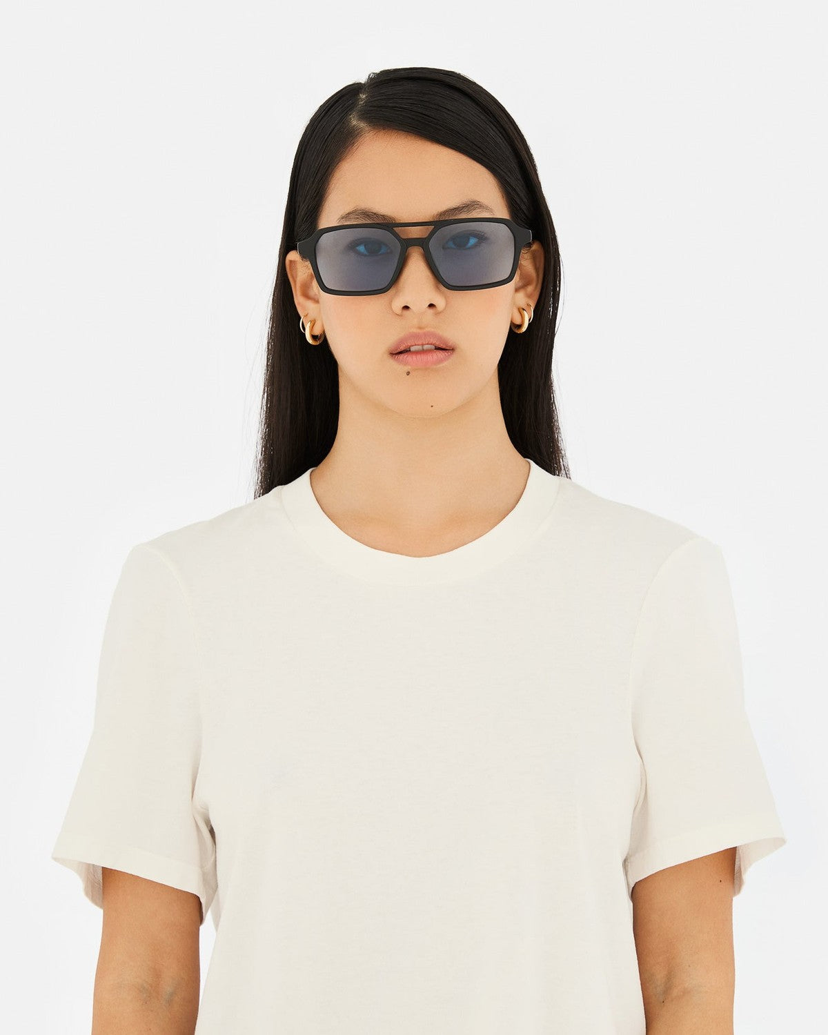 MM6 Maison Margiela Lunettes 7 Noir Azure Noir / Azure