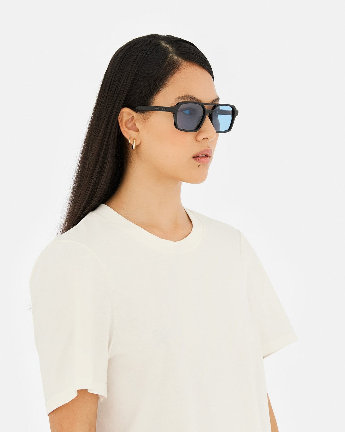 MM6 Maison Margiela Lunettes 7 Noir Azure Noir / Azure