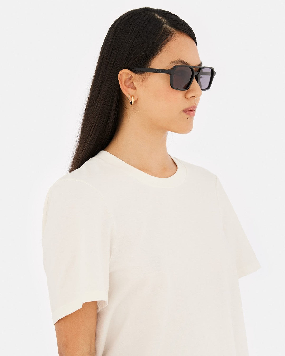 MM6 Maison Margiela Lunettes 7 Noires Black / Black
