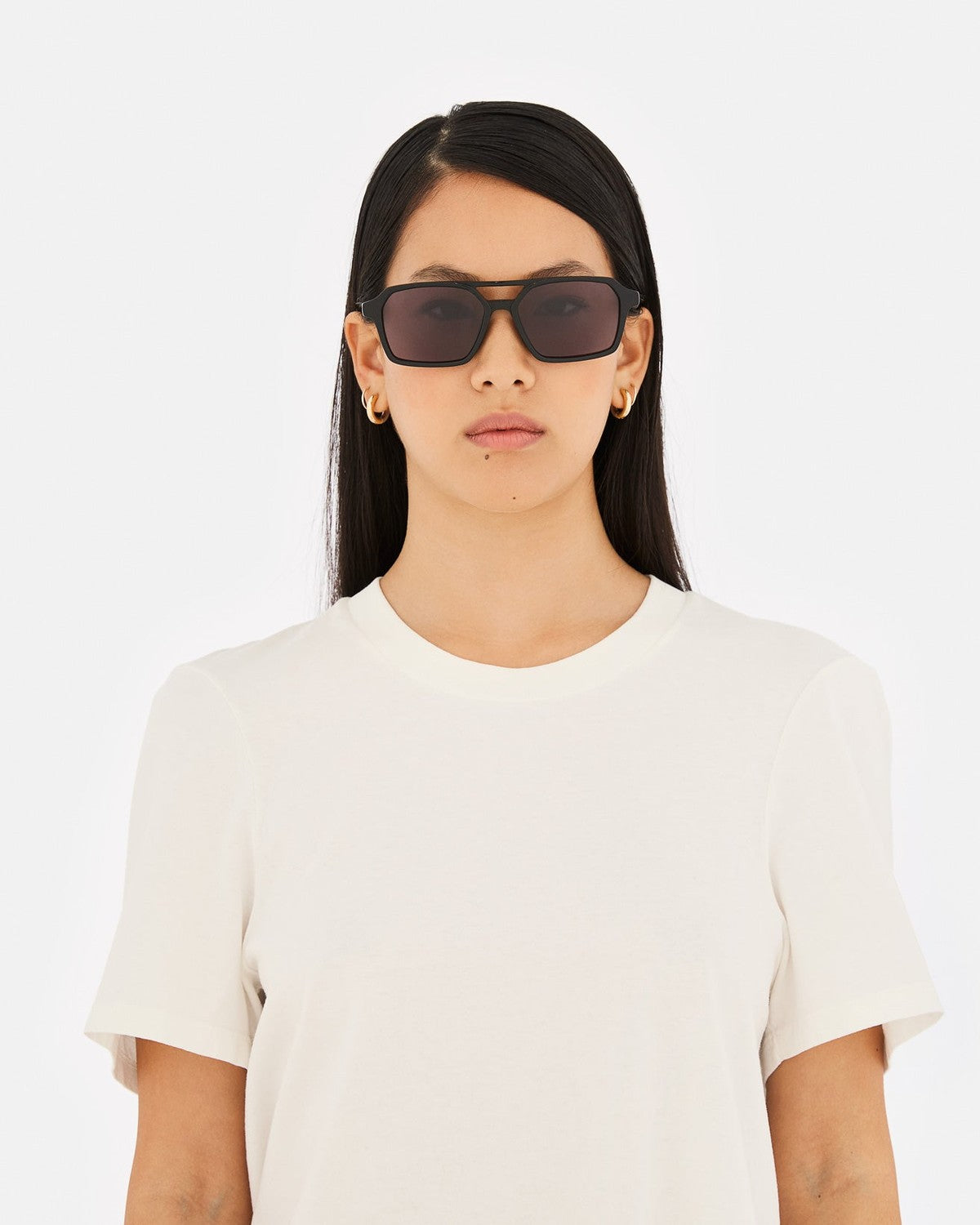 MM6 Maison Margiela Lunettes 7 Noires Black / Black