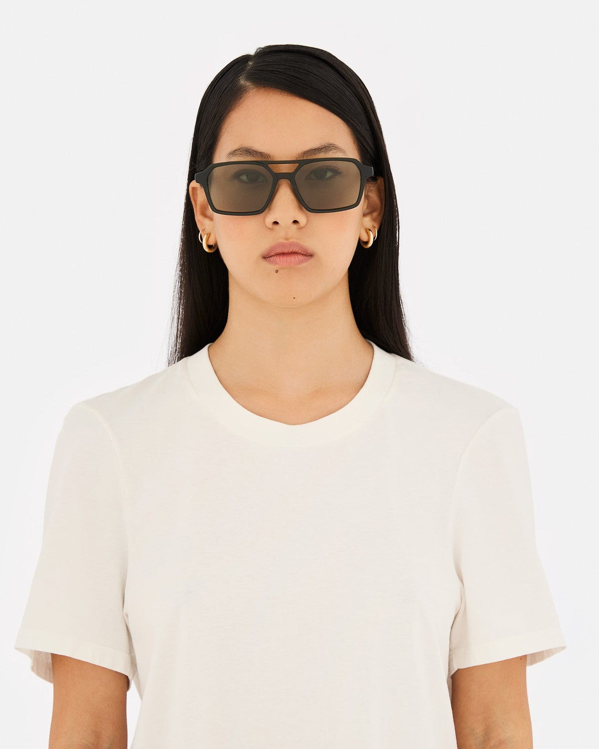 MM6 Maison Margiela Lunettes 7 Vertes Green / Green