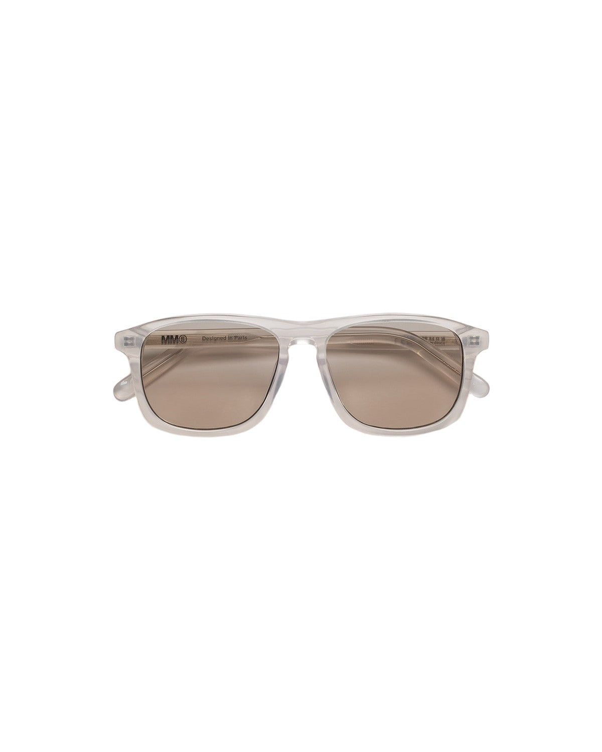 MM6 Maison Margiela Lunettes 8 Blanches White / Clear