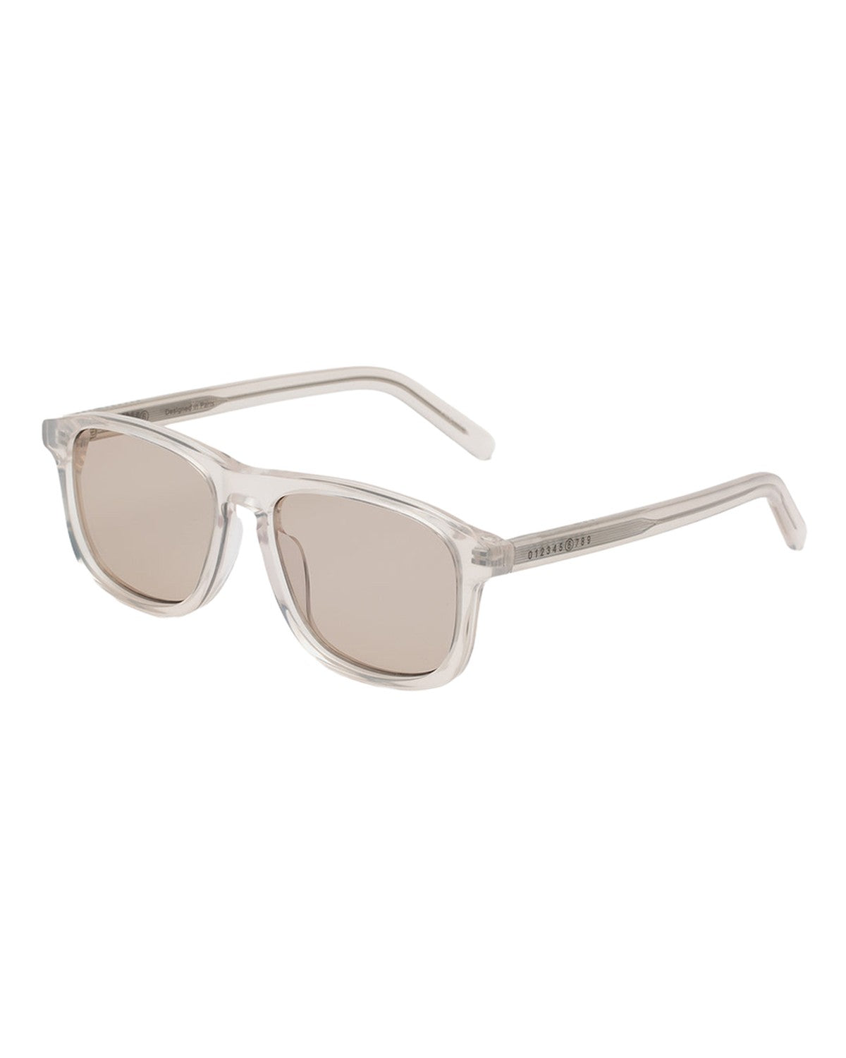 MM6 Maison Margiela Lunettes 8 Blanches White / Clear
