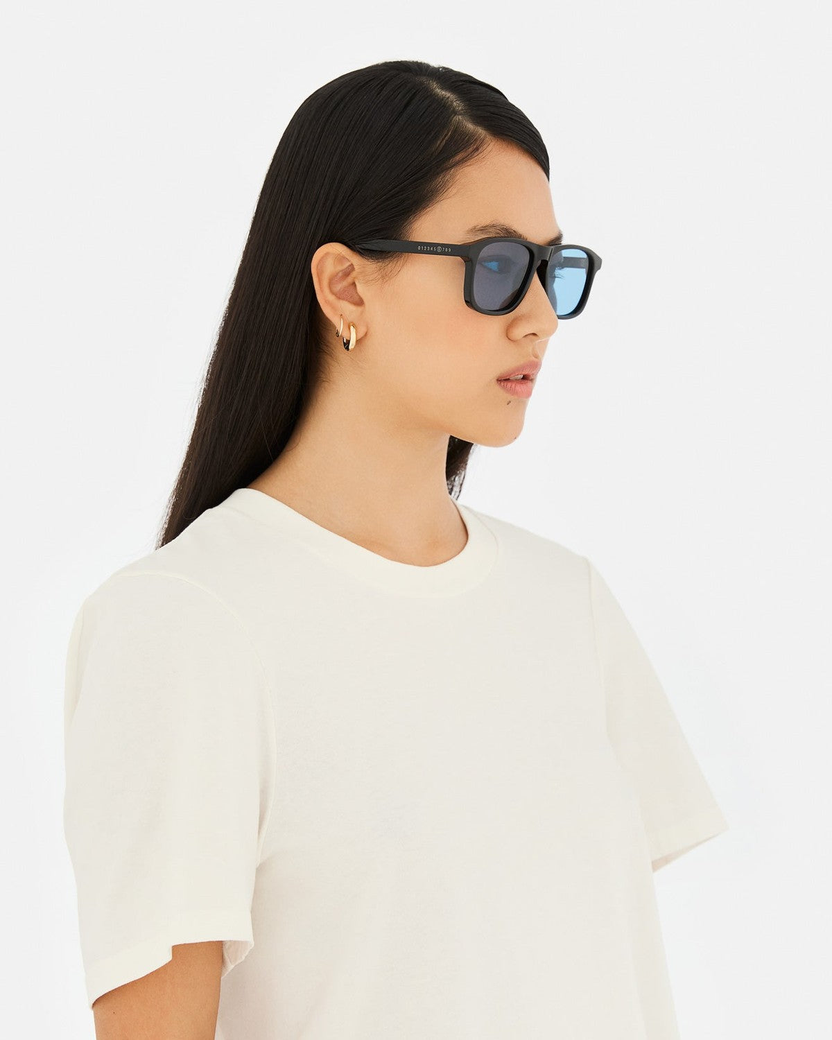 MM6 Maison Margiela Lunettes 8 Bleues Blue / Blue