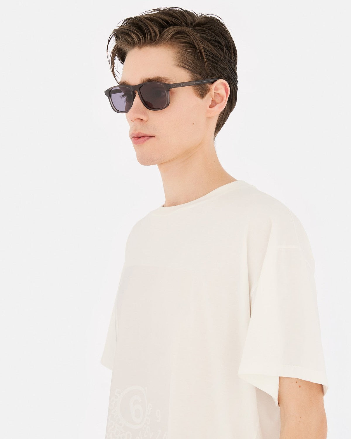 MM6 Maison Margiela Lunettes 8 Grises Grey / Grey