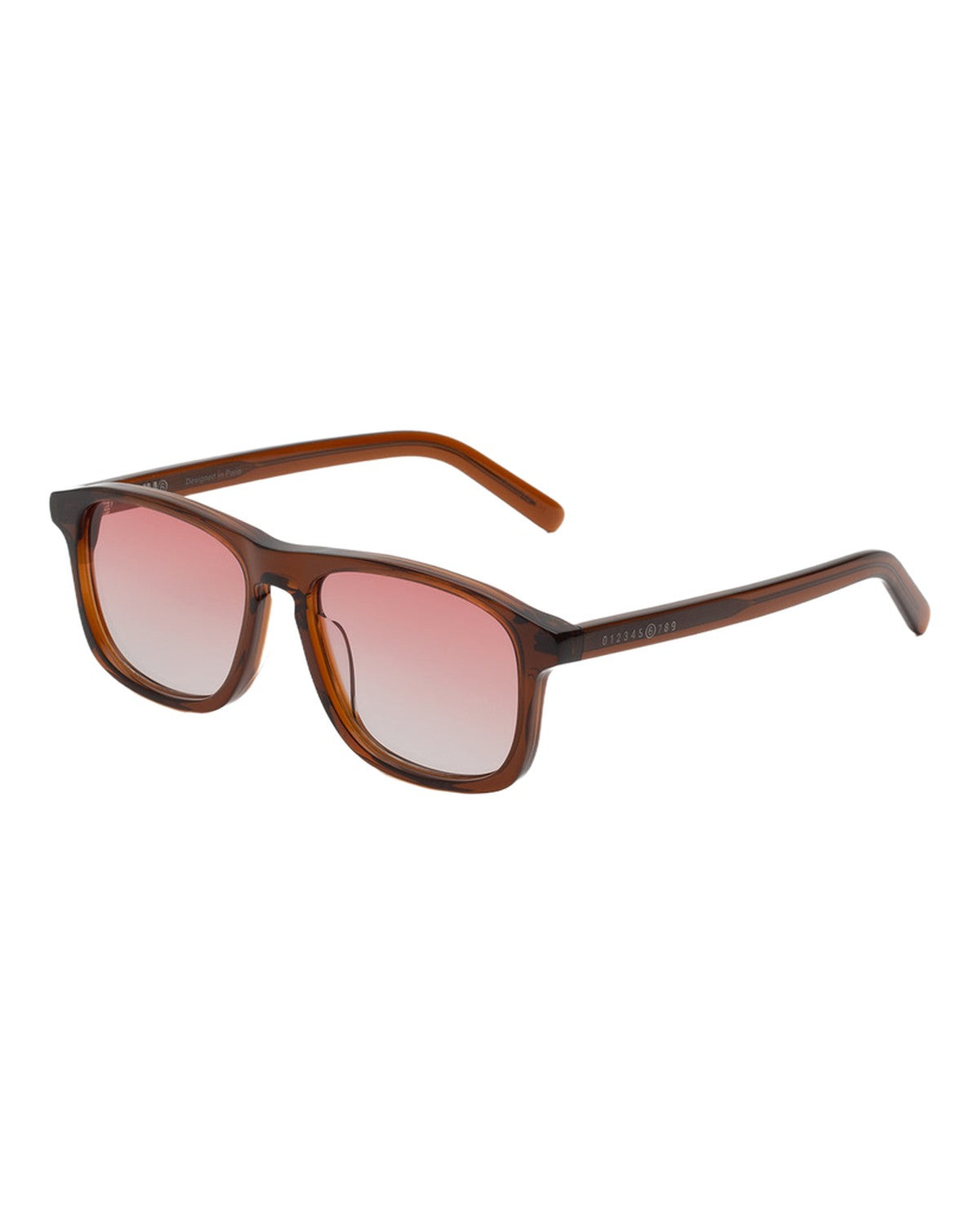 MM6 Maison Margiela Lunettes 8 Marron Marron (Brown) / Brown