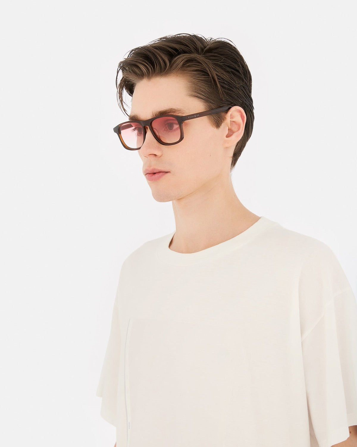 MM6 Maison Margiela Lunettes 8 Marron Marron (Brown) / Brown