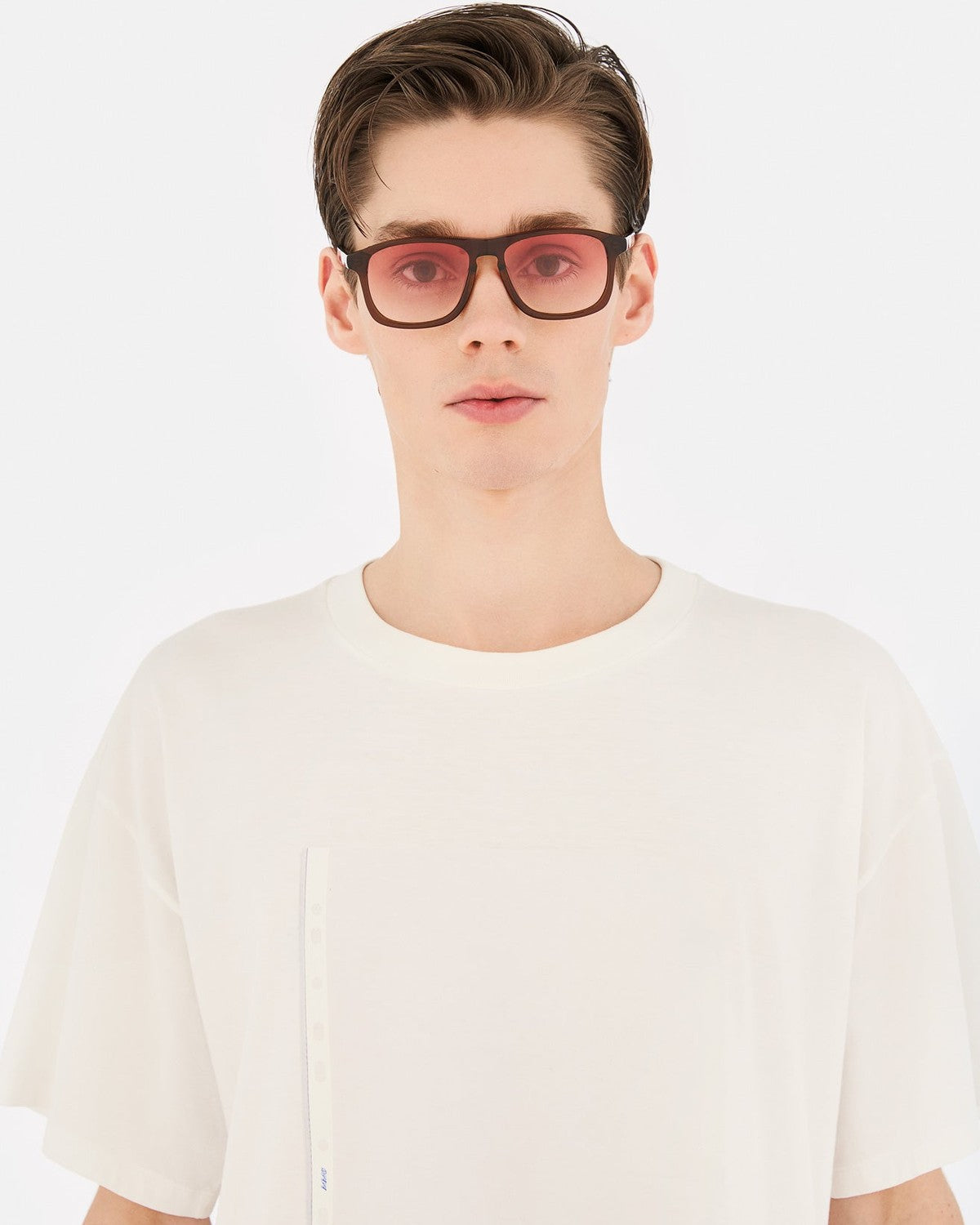 MM6 Maison Margiela Lunettes 8 Marron Marron (Brown) / Brown