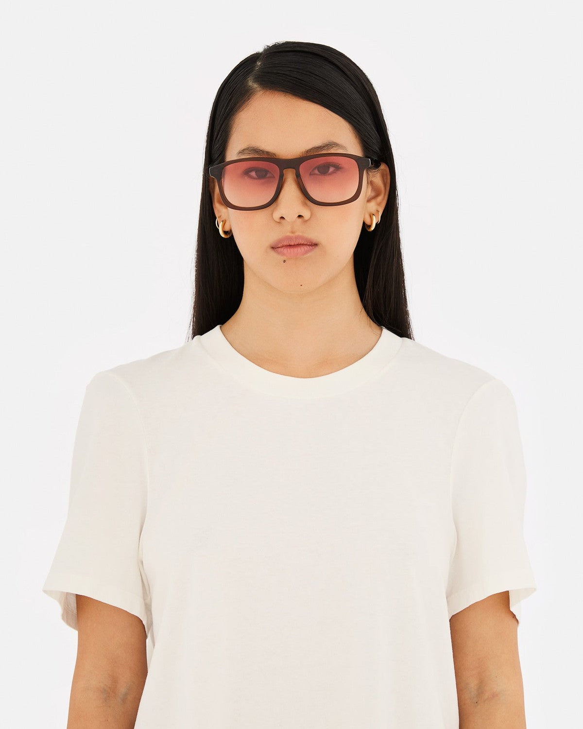 MM6 Maison Margiela Lunettes 8 Marron Marron (Brown) / Brown