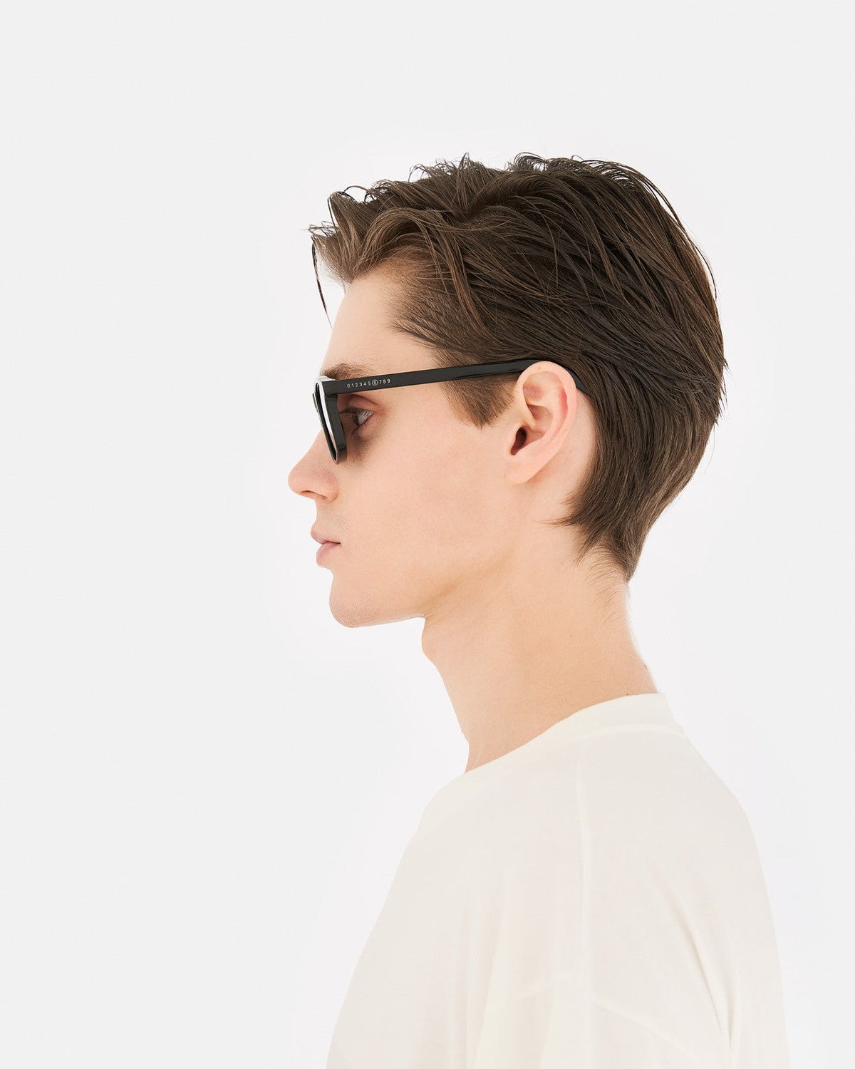 MM6 Maison Margiela Lunettes 8 Noires Black / Black