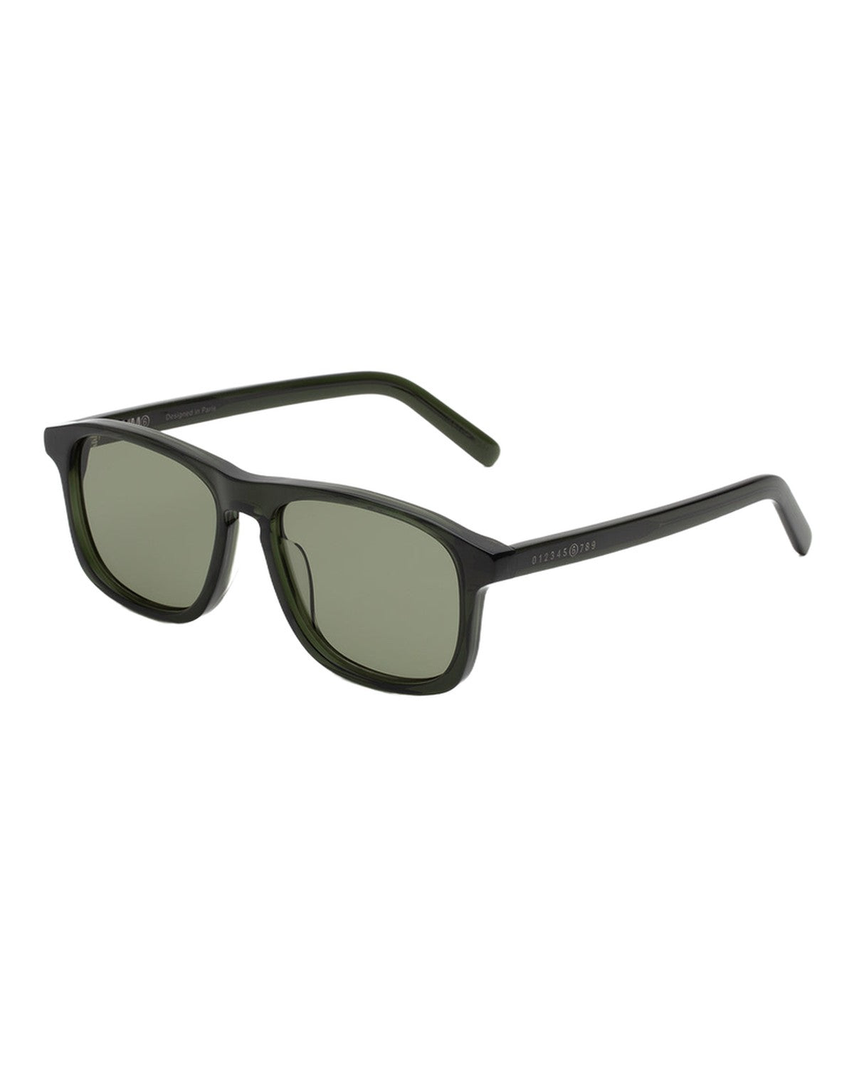 MM6 Maison Margiela Lunettes 8 Vertes Green / Green