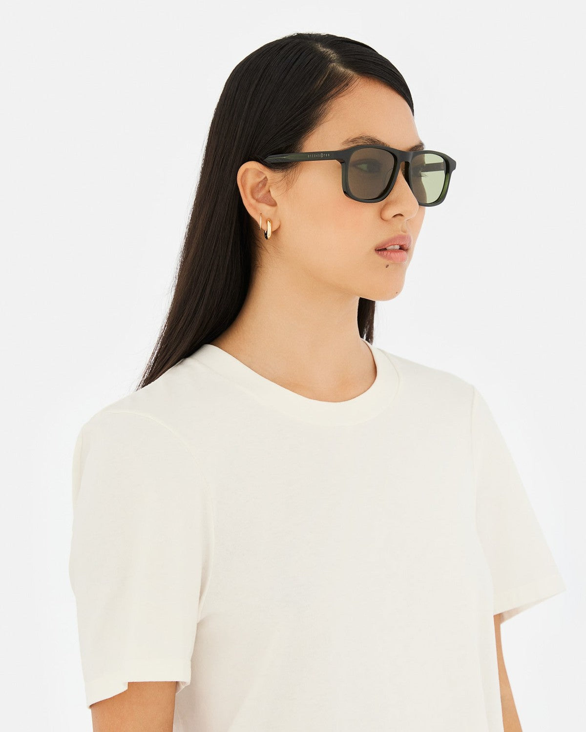 MM6 Maison Margiela Lunettes 8 Vertes Green / Green