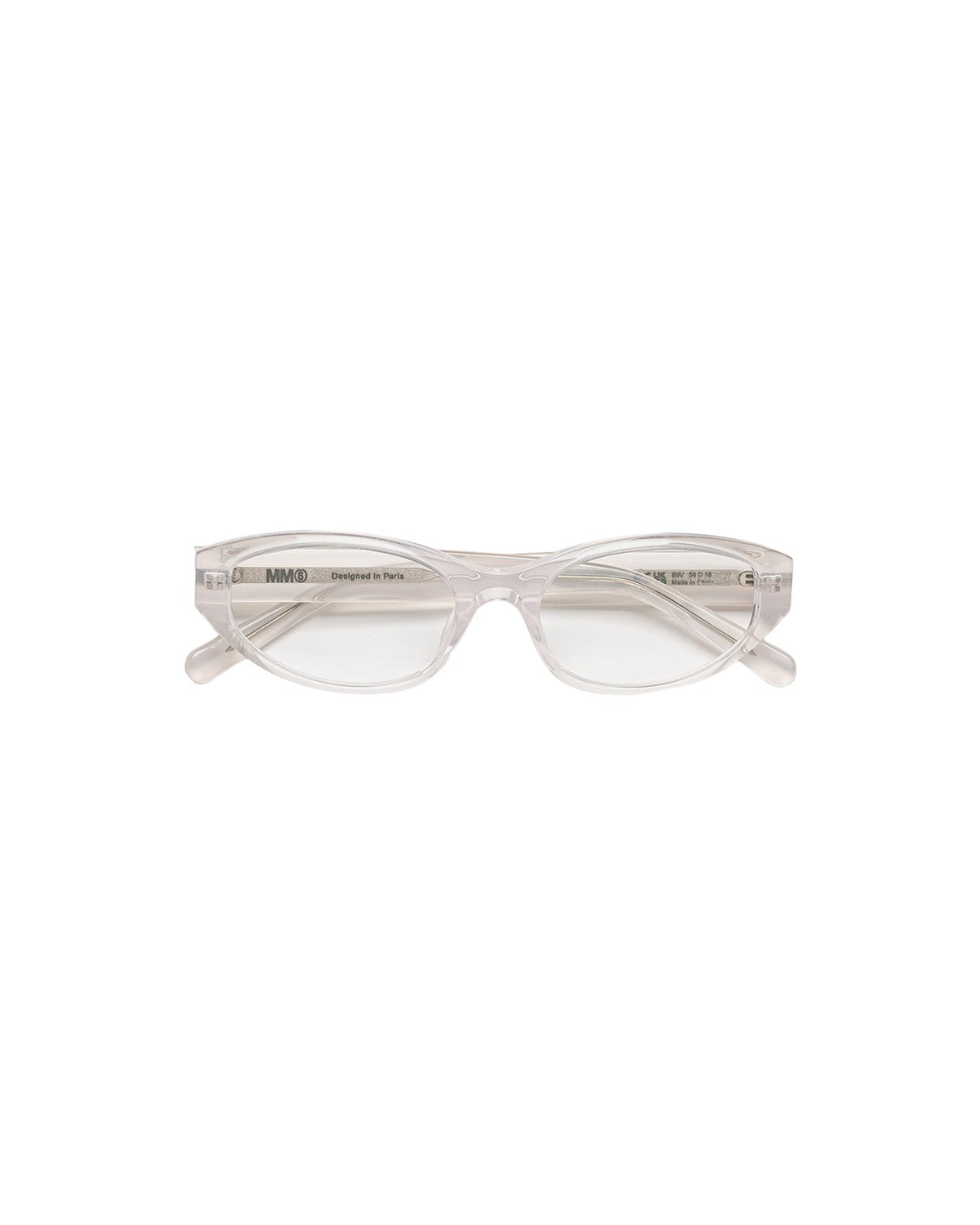 MM6 Maison Margiela Lunettes 9 Optiques Blanches White / Clear