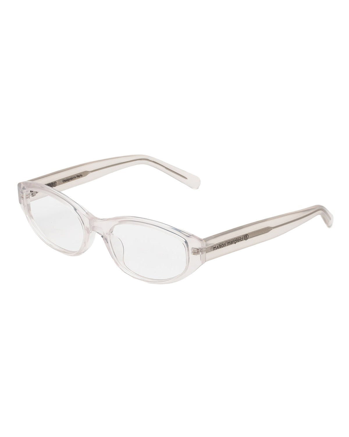MM6 Maison Margiela Lunettes 9 Optiques Blanches White / Clear