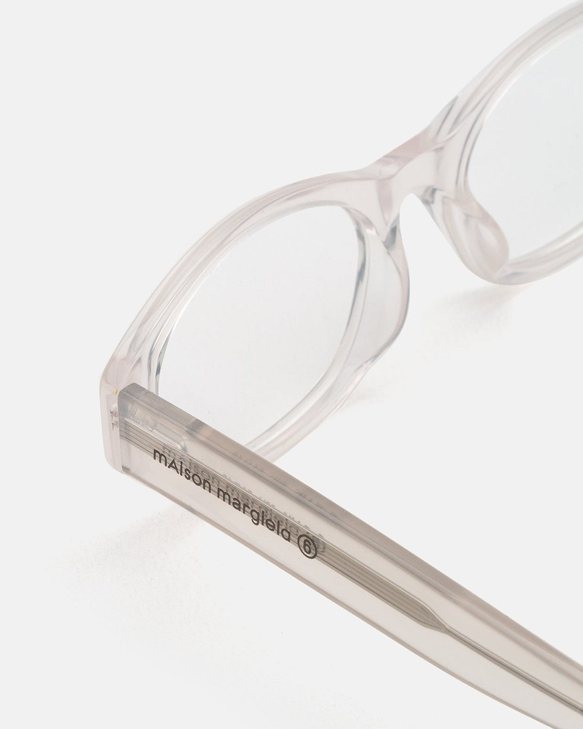 MM6 Maison Margiela Lunettes 9 Optiques Blanches White / Clear