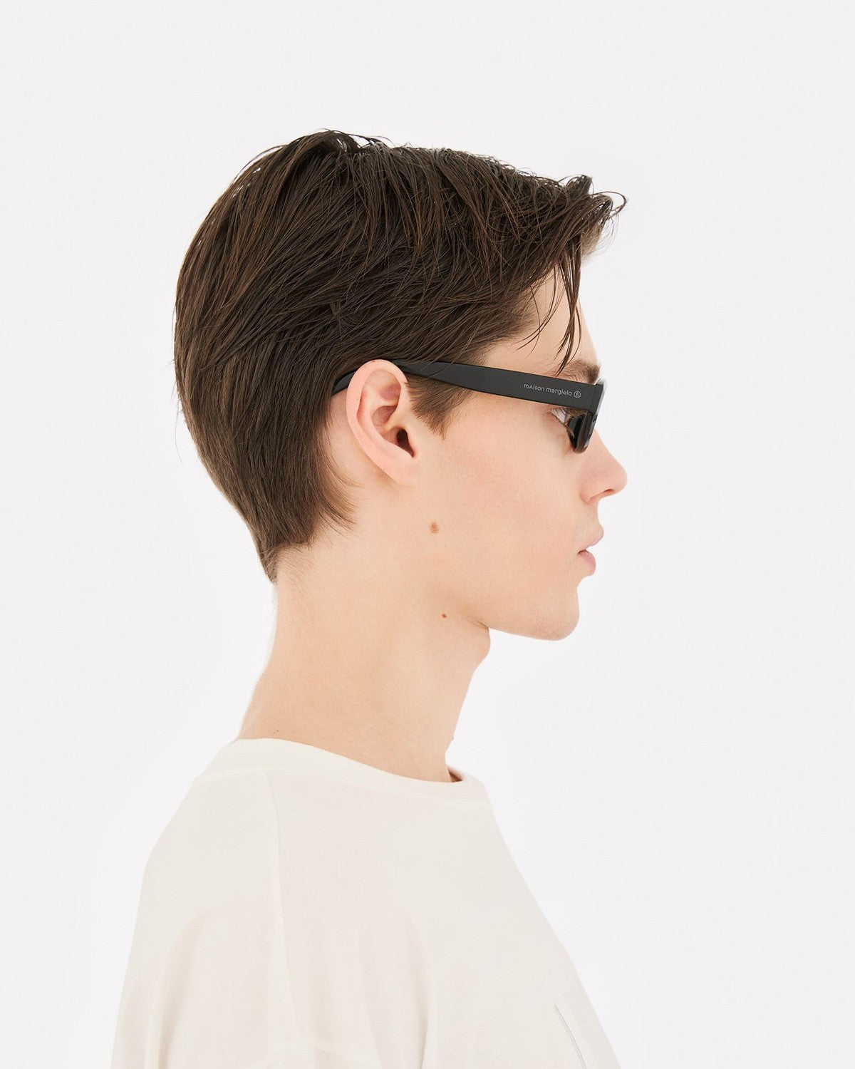 MM6 Maison Margiela Lunettes 9 Optiques Noires Black / Clear