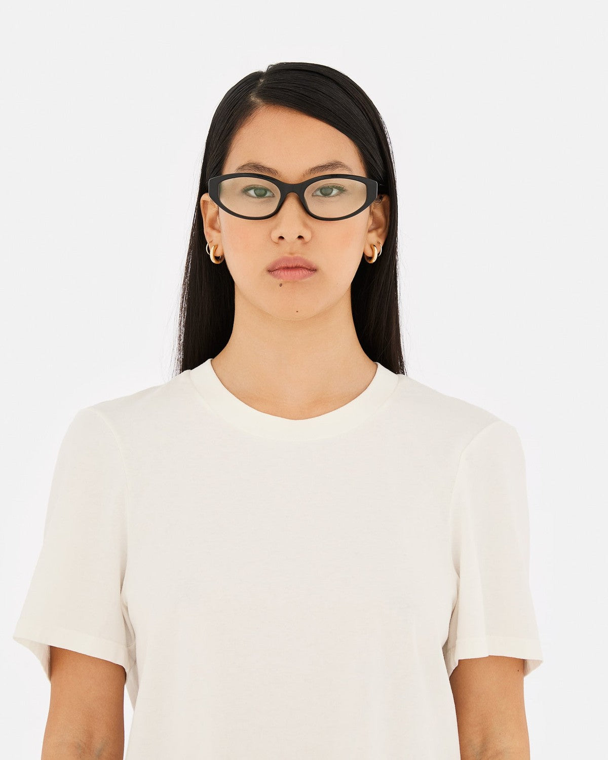 MM6 Maison Margiela Lunettes 9 Optiques Noires Black / Clear