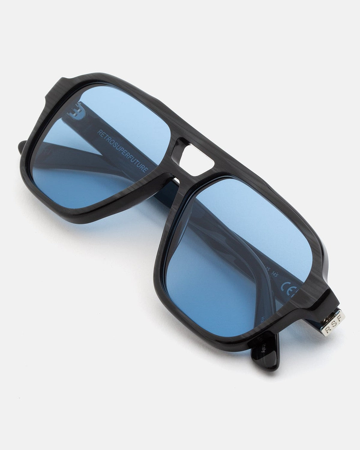 Retrosuperfuture Maneval Black Cat Striated Black / Blue