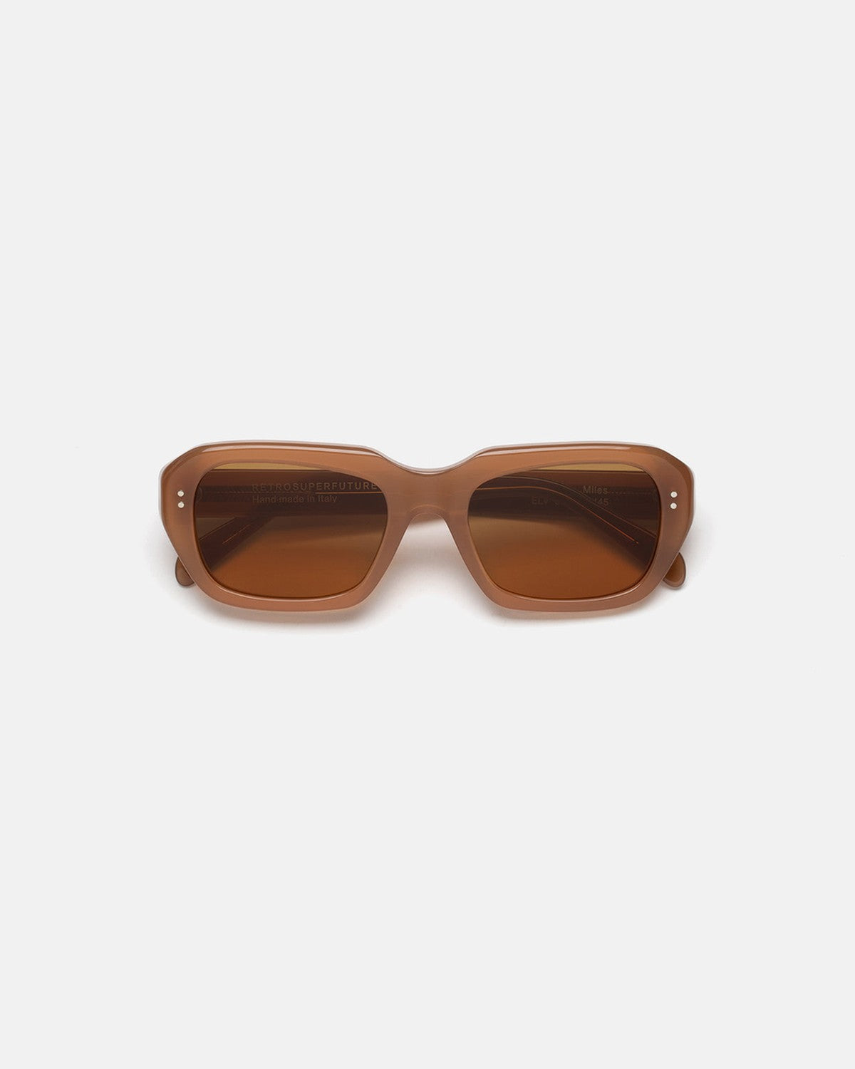 Front view of RETROSUPERFUTURE Miles Cola sunglasses.