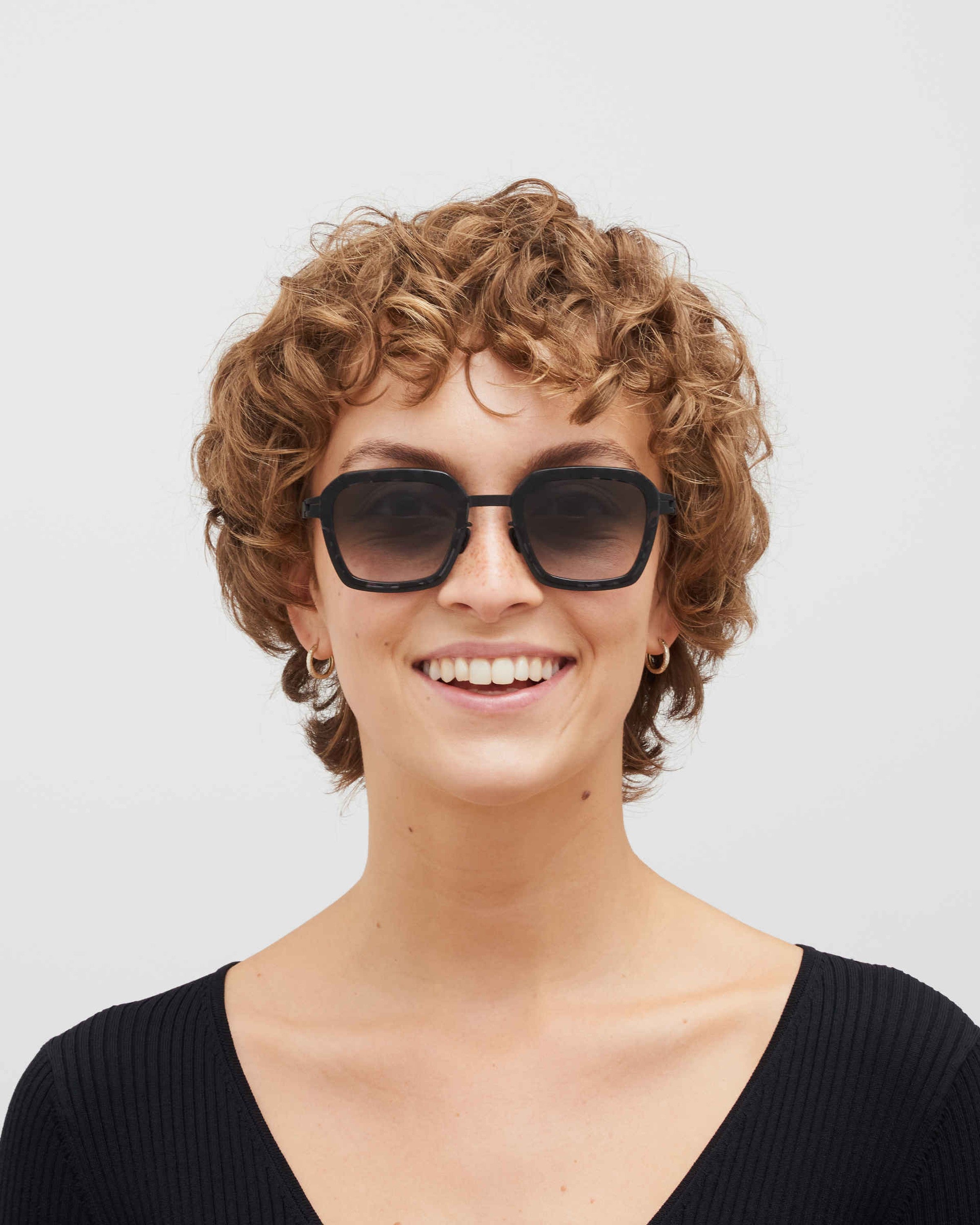 MYKITA MISTY A50 BLACK/BLACK HAVANA Black/Black Havana / Raw Black Gradient